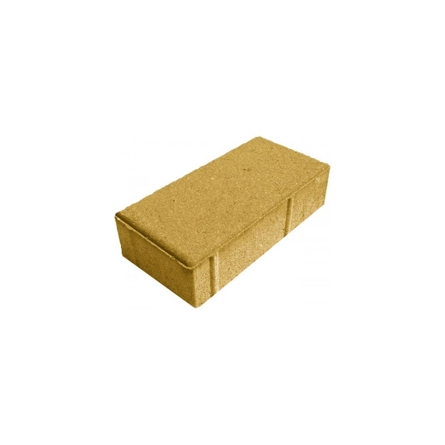 Брусчатка 200x100x80 жёлтая