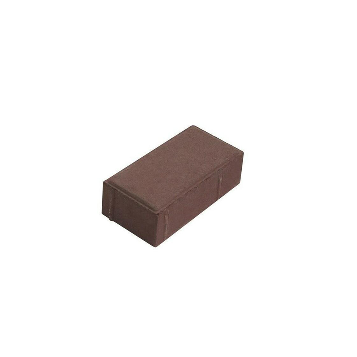Брусчатка 200x100x80 коричневая
